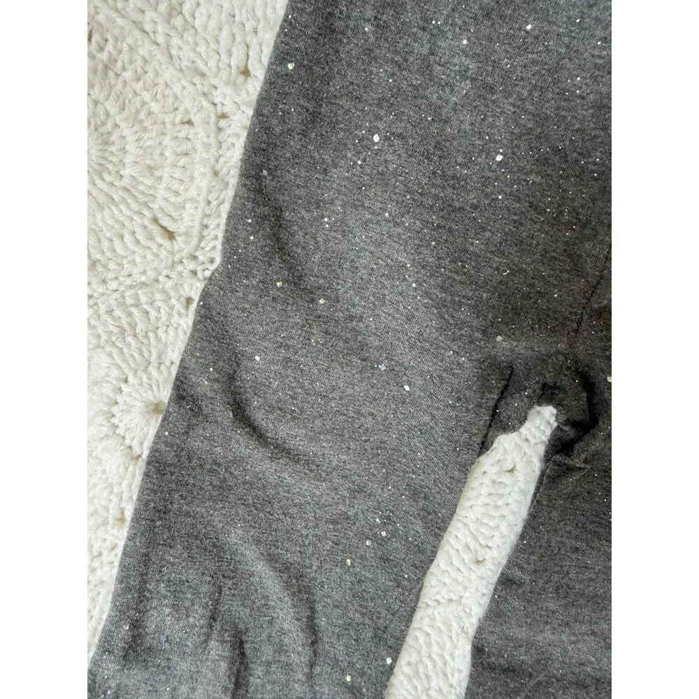 Gap Extra Small Gray Sparkle Pants
